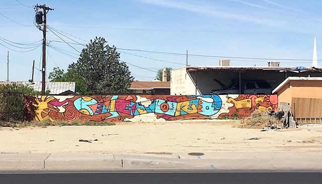 Lizard mural located across Good Luck cafe on Solano. 🦎 #muralsoflascruces #lascruces #muralhunter #newmexico #murals #publicart #putamuralonit